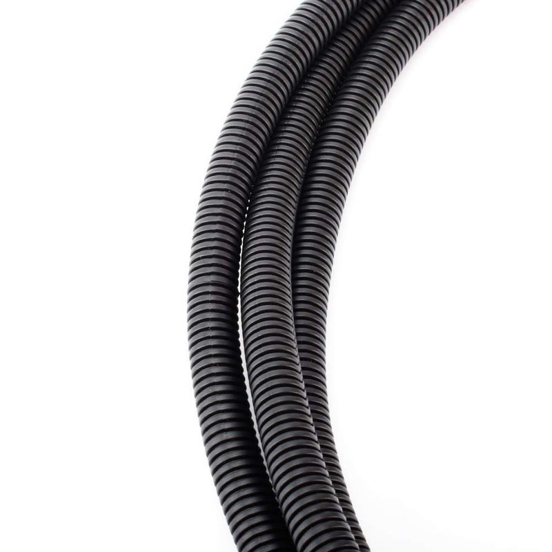 ZhiYo 50 FT 1/2â€ Wire Loom Split Tubing Auto Wire Conduit Flexible Cover Plastic Cover for Electrical Wires & Cables High Temperature (-40F to 257F) - Image 5